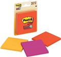 Post It 3321SSAN Super Sticky Notes Miami Assorted 76 x 76mm Pack 3