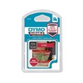 Dymo 1978366 Durable D1 Tape 12mm x 3m White on Red