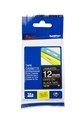 Brother TZE335 PTouch Tape White on Black 12mm