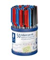 Staedtler 430MASCP50 Ballpoint Pen Medium Assorted Cup 50
