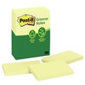 Post It Notes 655 RP Canary 76 x 127mm Yellow Pack 12