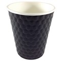 Disposable Paper Cups NP9232 355mL Double Wall Black Box 500