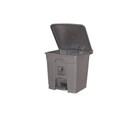 Cleanlink 12059 Bin Plastic 45Ltr with Pedel Lid Grey