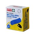 First Aiders Choice 69040 Premium Blue ExtraWide Plastic Strips Pack 50