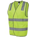 TSCO Safety Vest 6DNSVED HiVis Day and Night Use Lime Extra Large