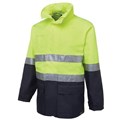 TSCO 6DNLLEND HiVis Day and Night Long Line Jacket LimeNavy Extra Large