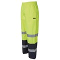 TSCO 6DPRPENCX HiVis Day and Night Premium Rain Pant LimeNavy Large