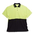 TSCO HiVis 3811YNXL Traditional Polo Shirt Short Sleeve Extra Large Yellow
