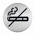 Durable 491123 Pictogram No Smoking 83mm Silver