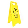 Cleanlink 12162 Safety Sign Work Area Yellow