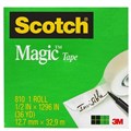 Scotch 810 Magic Tape 12mm x 33m Boxed