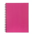 Spirax 512 Hard Cover Notebook A4 200 Page Pink