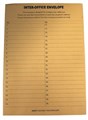 Envelope 140434 C4 324 x 229mm Ungummed Interoffice Kraft Box 250 612429