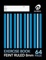 Olympic 140759 Exercise Book 64 Page Stapled 175 x 225mm 8mm Ruled
