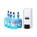 Northfork Liquid Handwash Starter Pack  Dispenser  4 x 1L Cartridges Set 635019226 discontinued