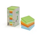 PostIt Notes 6541RTP 76 x 76mm Recycled Pastel Assorted Pack 16 discontinued