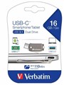 Verbatim 65743 USBC 31 Smartphone  Tablet Dual Drive 16GB