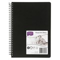 Derwent R31070 ACY Visual Art Diary PP A5 Portrait Black 120 Page