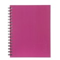 Spirax 511 Hard Cover Notebook 225 x 175mm 200 Page Pink
