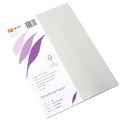 Quill 06001 Metallique Paper A4 120gsm Silver Shadow Pack 25