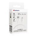 Verbatim 66581 Charge  Sync Lightning Cable 1M White