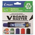 Pilot 666037 BegreeN V Board Master Whiteboard Marker 58371 Bullet Tip Assorted Wallet 5
