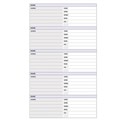 Debden Dayplanner Refill PR2002 TelephoneAddress Personal