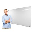 Glass Board VGB9060W 900 x 600mm White