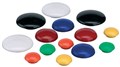 Quartet Magnetic Buttons 30mm Black Pack 10