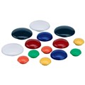 Quartet Magnetic Buttons 30mm Blue Pack 10