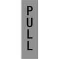 Apli Sign 900419 Self Adhesive Pull Silver15104