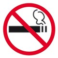 Apli Sign 900425 Self Adhesive No Smoking