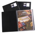 Rexel Display Book Slimview A4 36 Pocket Black 10035Bk DISCONTINUED