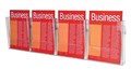 Esselte 48385 Brochure Holder Wall Panel A4 x 4 Compartments