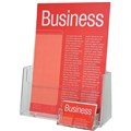 Deflecto 77101 Brochure  Business Card Holder A4