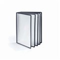 Durable 560601 Sherpa Display Panels A4 Black Pack 5