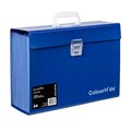Colourhide 90023031J Expanding File PP Carry File Blue