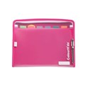 Colourhide Expanding File 9026009 ZipIt 7 Pocket PP FC Pink