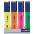 Staedtler 364 SC4 Textsurfer Classic Highlighters Assorted Stand of 4