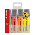Stabilo Boss 704 Highlighter Assorted Wallet 4