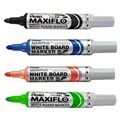 Pentel Maxiflo MWL5 Pump It Whiteboard Marker Bullet Assorted Wallet 4