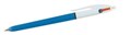 Bic 2 Colour Retractable Ballpoint Pen Medium Blue  Red DISCONTINUED