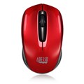 Adesso Wireless Mini Mouse Red DISCONTINUED