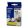 Brother TZE231 PTouch Tape Black on White 12mm