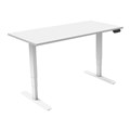 Dynariser SitStand Desk Electric 1500W x 750D x 6301250H mm White FrameWhite Top