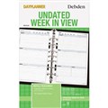 Dayplanner Refill Dk1016 Weekly NonDated Desk
