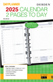 Debden Refill DK1200 Two Pages To A Day 2025