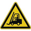 Durable 173404 Sign Safety Marking Caution Forklifts Yellow