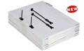 Arnos F450 Poly Post Paper Binders Pack 10