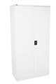 Stationery Cupboard GCA18 1830H x 910W x 450D mm Silver Grey